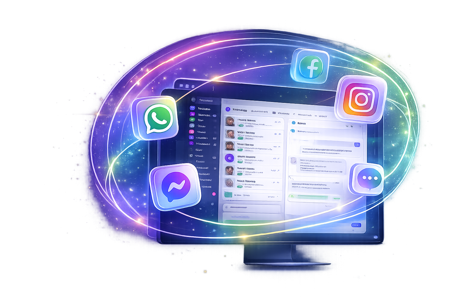 FlowTalks Omnichannel Dark